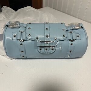 Light Blue Studded Handbag